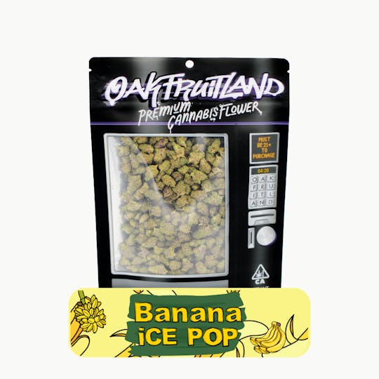 Oakfruitland (OFL) - Banana Ice Pop Premium Flower 28g - Funsize Series - 1
