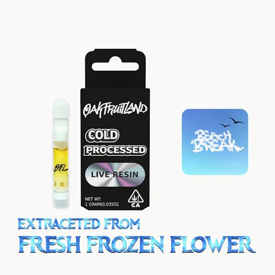 Oakfruitland (OFL) - Beach Break 510 Cartridge 1g - Live Resin Series - 1
