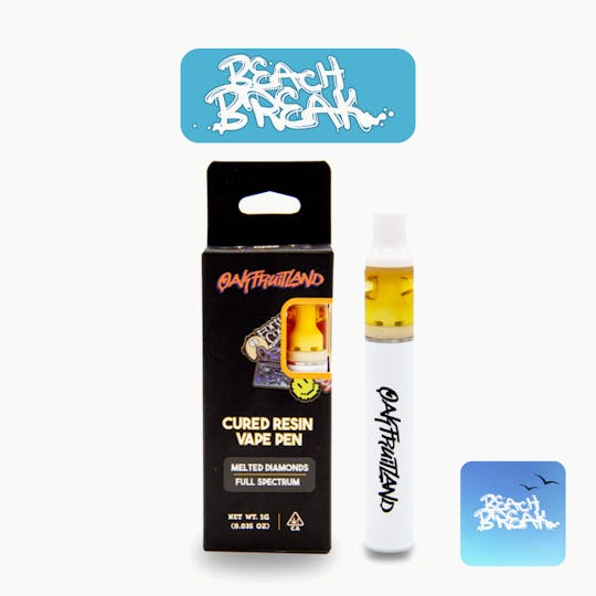 Oakfruitland (OFL) - Beach Break AIO Vape 1g - Cured Resin Series - 1