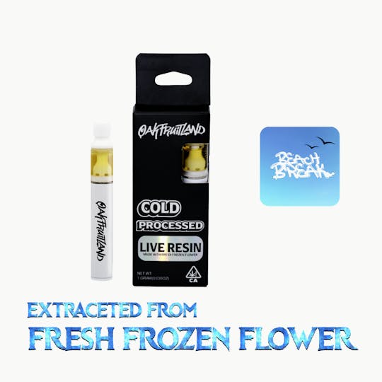 Oakfruitland (OFL) - Beach Break AIO Vape 1g - Live Resin Series - 1