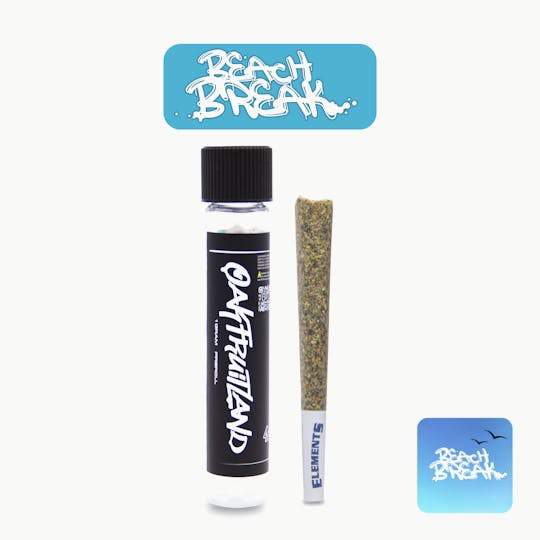 Oakfruitland (OFL) - Beach Break Pre Roll 1g - Single Pack Series - 1