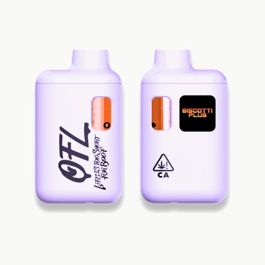 Oakfruitland (OFL) - Biscotti Plus Mini Vape 1g - Cured Resin Series - 1