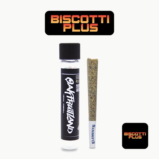 Oakfruitland (OFL) - Biscotti Plus Pre Roll 1g - Single Pack Series - 1