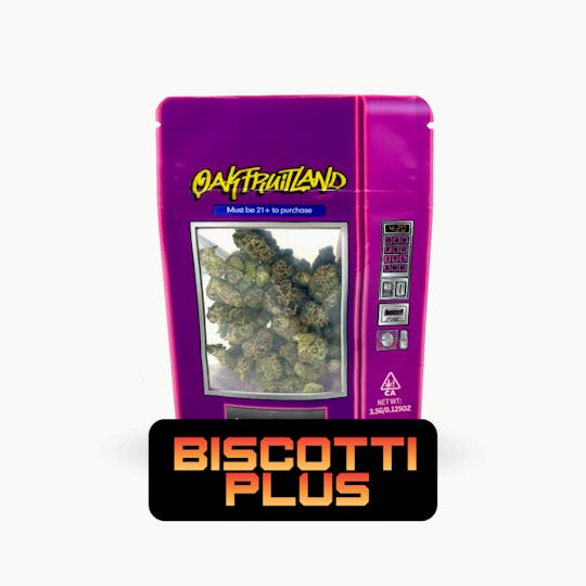 Oakfruitland (OFL) - Biscotti Plus Premium Flower 3.5g - Funsize Series - 1