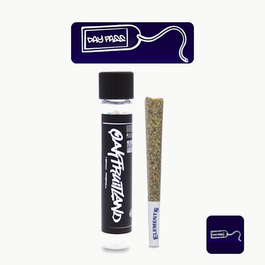 Oakfruitland (OFL) - Day Pass Pre Roll 1g - Single Pack Series - 1