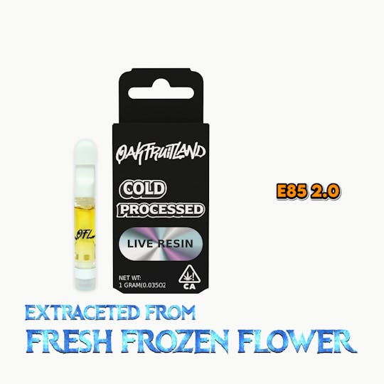 Oakfruitland (OFL) - E85 2.0 510 Cartridge 1g - Live Resin Series - 1