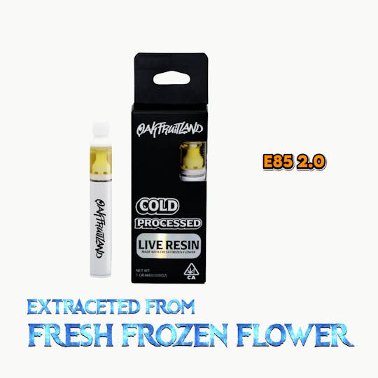 Oakfruitland (OFL) - E85 2.0 AIO Vape 1g - Live Resin Series - 1