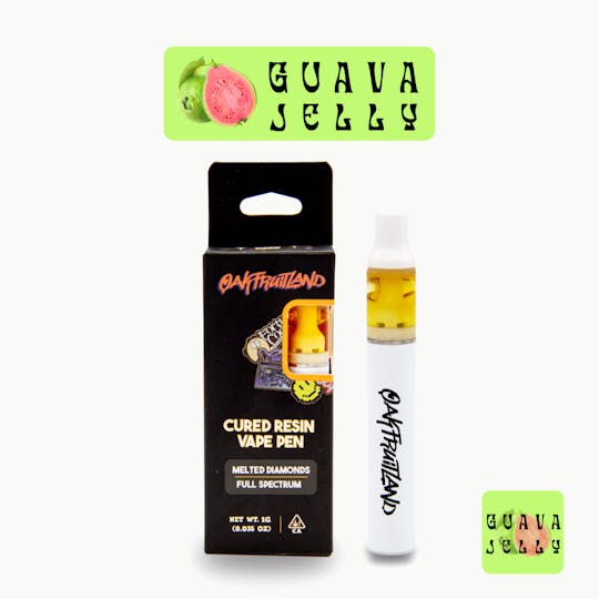Oakfruitland (OFL) - Guava Jelly AIO Vape 1g - Cured Resin Series - 1