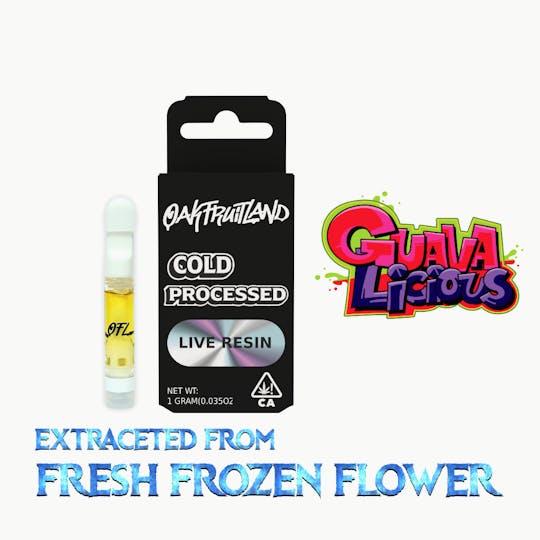 Oakfruitland (OFL) - Guavalicious 510 Cartridge 1g - Live Resin Series - 1