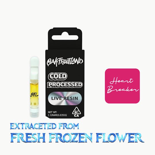 Oakfruitland (OFL) - Heart Breaker 510 Cartridge 1g - Live Resin Series - 1
