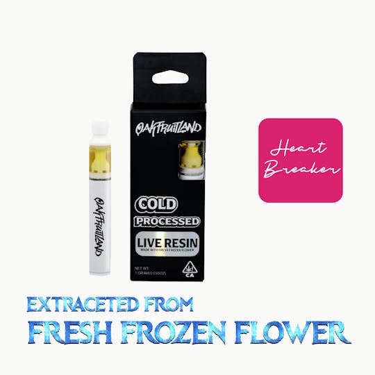 Oakfruitland (OFL) - Heart Breaker AIO Vape 1g - Live Resin Series - 1