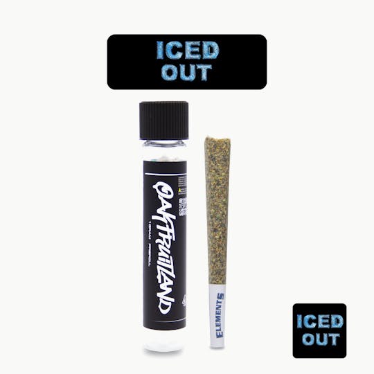 Oakfruitland (OFL) - Iced Out Pre Roll 1g - Single Pack Series - 1