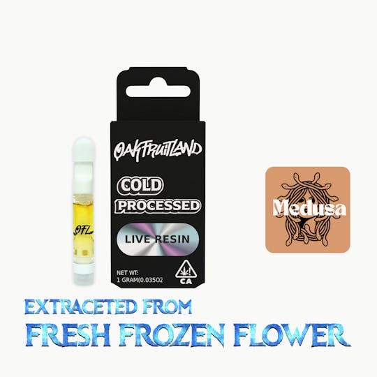 Oakfruitland (OFL) - Medusa 510 Cartridge 1g - Live Resin Series - 1