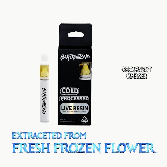 Oakfruitland (OFL) - Permanent Marker AIO Vape 1g - Live Resin Series - 1