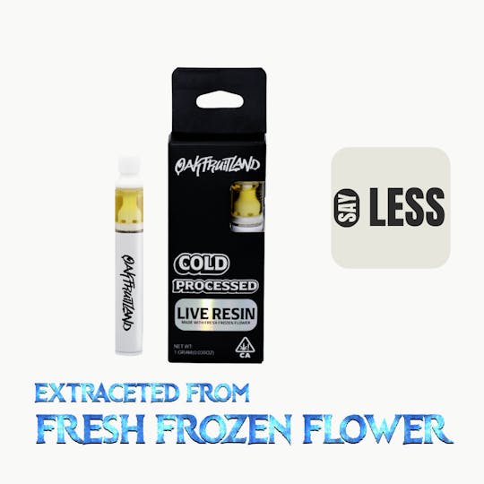 Oakfruitland (OFL) - Say Less AIO Vape 1g - Live Resin Series - 1