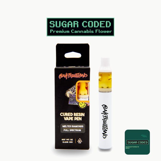 Oakfruitland (OFL) - Sugar Coded AIO Vape 1g - Cured Resin Series - 1