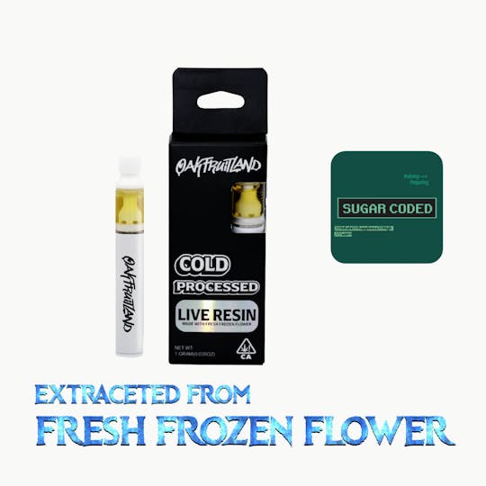 Oakfruitland (OFL) - Sugar Coded AIO Vape 1g - Live Resin Series - 1
