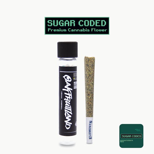 Oakfruitland (OFL) - Sugar Coded Pre Roll 1g - Single Pack Series - 1