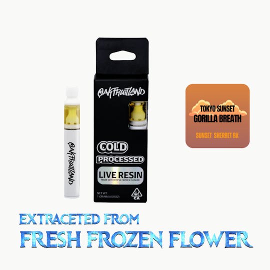 Oakfruitland (OFL) - Tokyo Sunset AIO Vape 1g - Live Resin Series - 1