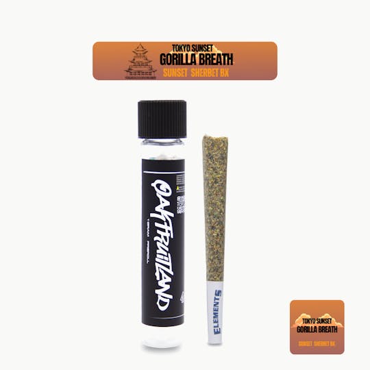 Oakfruitland (OFL) - Tokyo Sunset Pre Roll 1g - Single Pack Series - 1