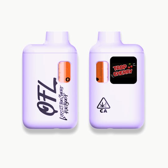 Oakfruitland (OFL) - Trop Cherry Mini Vape 1g - Cured Resin Series - 1
