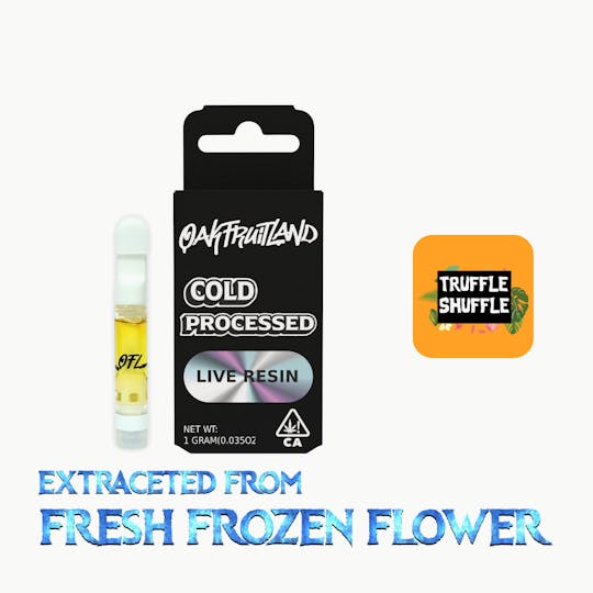Oakfruitland (OFL) - Truffle Shuffle 510 Cartridge 1g - Live Resin Series - 1