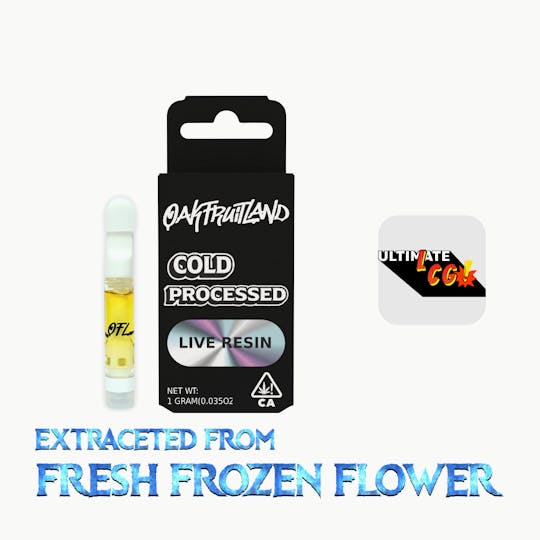Oakfruitland (OFL) - Ultimate LCG 510 Cartridge 1g - Live Resin Series - 1