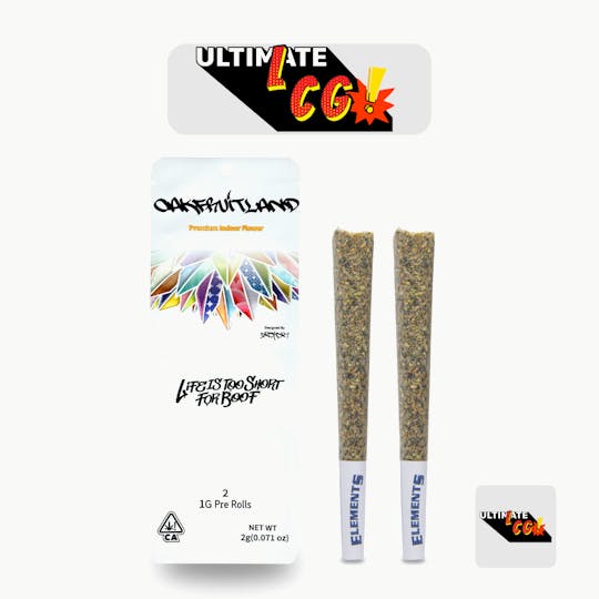 Oakfruitland (OFL) - Ultimate LCG Pre Roll 2g - Dual Pack Series - 1