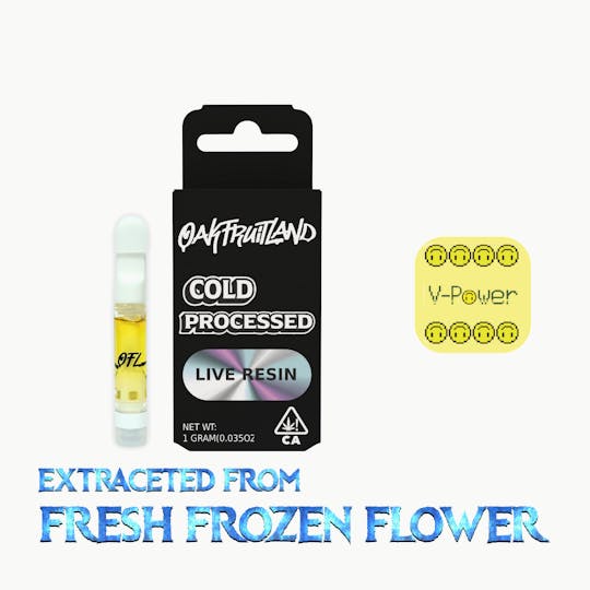 Oakfruitland (OFL) - V-Power 510 Cartridge 1g - Live Resin Series - 1