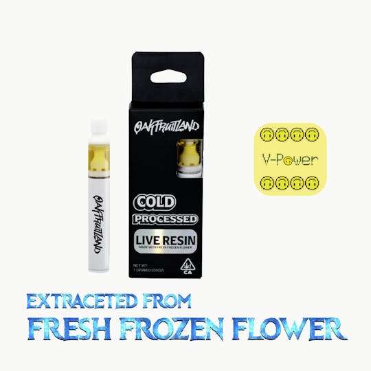 Oakfruitland (OFL) - V-Power AIO Vape 1g - Live Resin Series - 1
