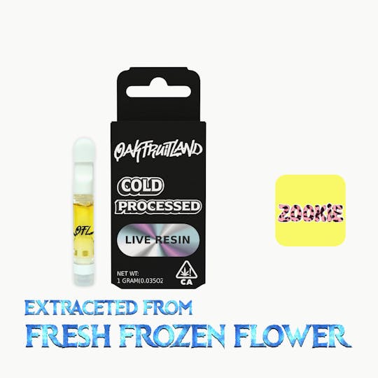 Oakfruitland (OFL) - Zookie 510 Cartridge 1g - Live Resin Series - 1