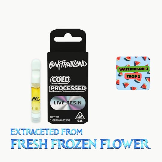 Oakfruitland (OFL) - Watermelon Z x Trop Cherry 510 Cartridge - Live Resin Series - 1