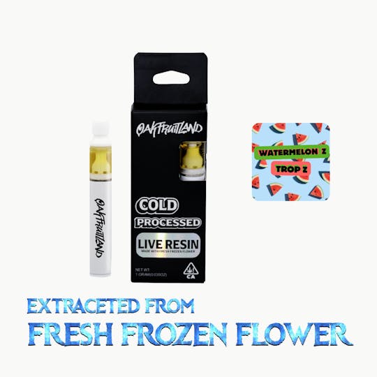 Oakfruitland (OFL) - Watermelon Z x Trop Cherry AIO Vape 1g - Live Resin Series - 1