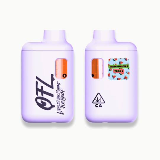 Oakfruitland (OFL) - Watermelon Z x Trop Cherry Mini Vape 1g - Cured Resin Series - 1