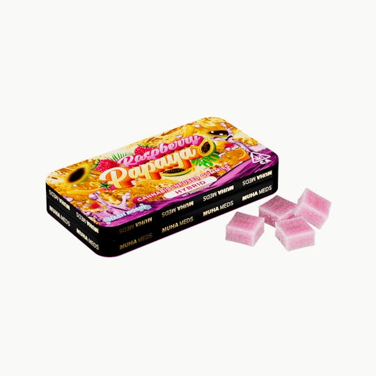 Muha Meds - Raspberry Pineapple Hash Rosin Gummies - 1