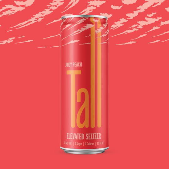 Evermore Cannabis Company - 10MG Juicy Peach Tall Seltzer - 1