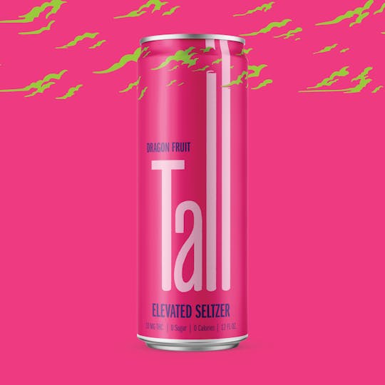 Evermore Cannabis Company - 10MG Dragonfruit Tall Seltzer - 1