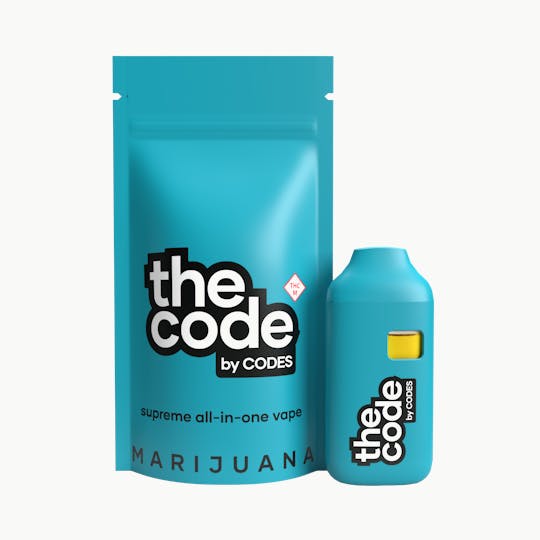 Codes - Codes: The Code Vape | Lime Smoothie Ice | All-In-One | 1g - 1