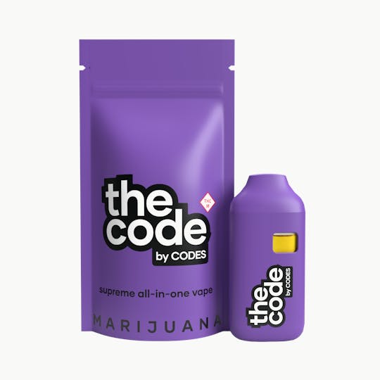 Codes - Codes: The Code Vape | Tangie Berry | All-In-One | 1g - 1