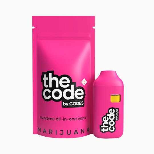Codes - Codes: The Code Vape | Watermelon Bubblegum Ice | All-In-One | 1g - 1