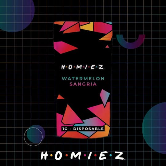 HOMIEZ - HOMIEZ | Disposable 1g | Watermelon Sangria - 1