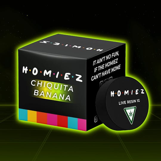 HOMIEZ - HOMIEZ | Live Resin 1g | Chiquita Banana - 1