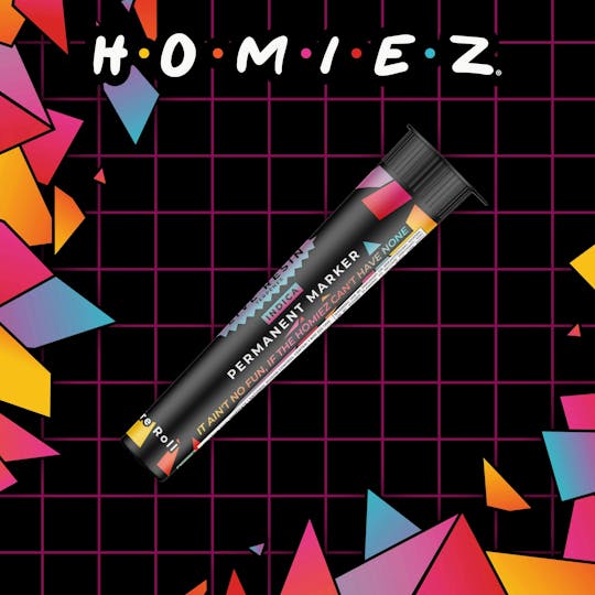 HOMIEZ - HOMIEZ | Pre-Roll Infused 1.3g | Permanent Marker - 1