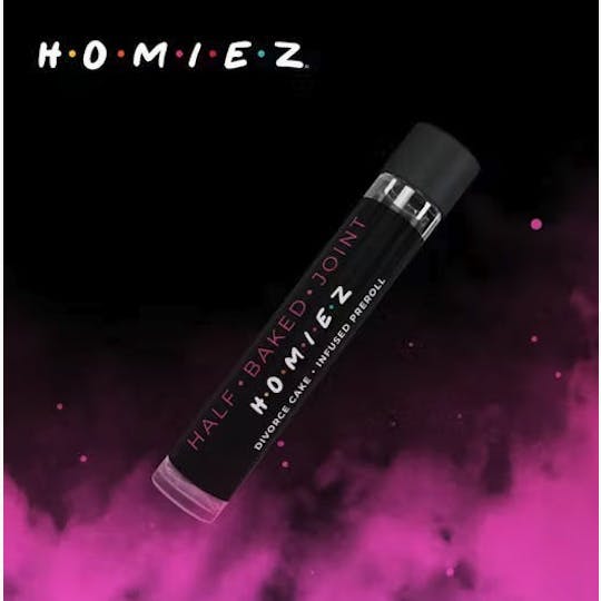 HOMIEZ - HOMIEZ | Pre-Roll Infused 1.5g | Divorce Cake - 1