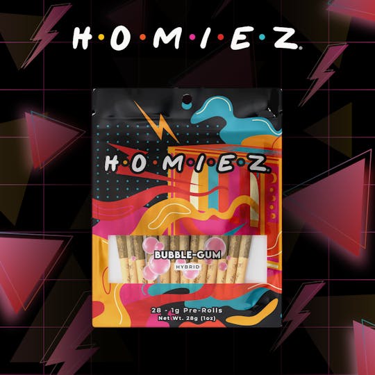 HOMIEZ - HOMIEZ | Pre-Roll 28pk | Bubble-Gum - 1
