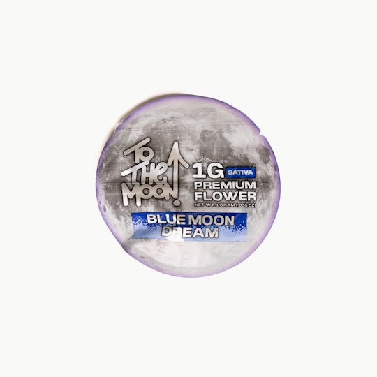 To The Moon - TTM - Flower - Packaged - 1.0 g - Blue Moon Dream - 1