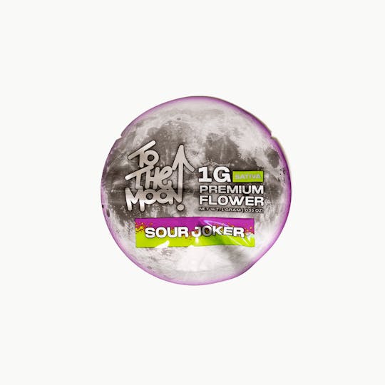 To The Moon - TTM - Flower - Packaged - 1.0 g - Sour Joker - 1