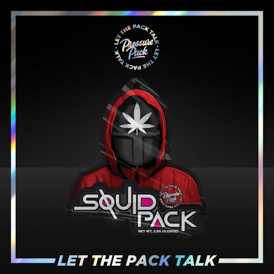 Pressure Pack - Pressure Pack Squid Pack Flower 3.5g - 1