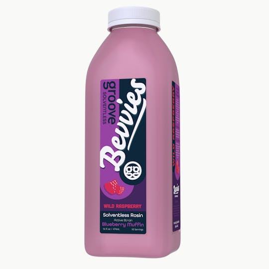 Bevvies - Solventless Wild Raspberry 16oz Drink - 1