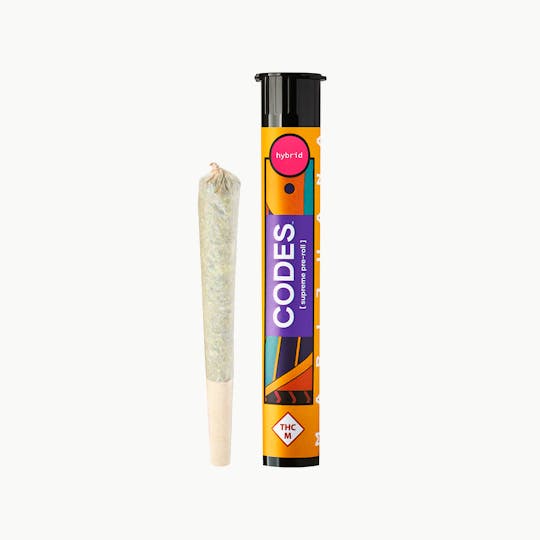 Codes - Codes: Pre-Roll | Cookies N' Cream | 1g - 1